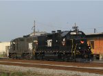 NCYR 9657 & 345 work the interchange with CSX